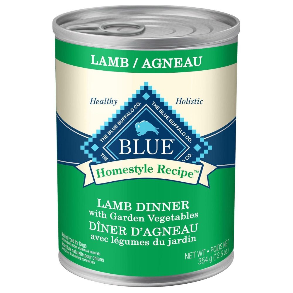 Homestyle Recipe Lamb Dinner with Garden Vegetables Adult Dog Food / 12.5 oz – 12 pk | Wet Food Dog Dog