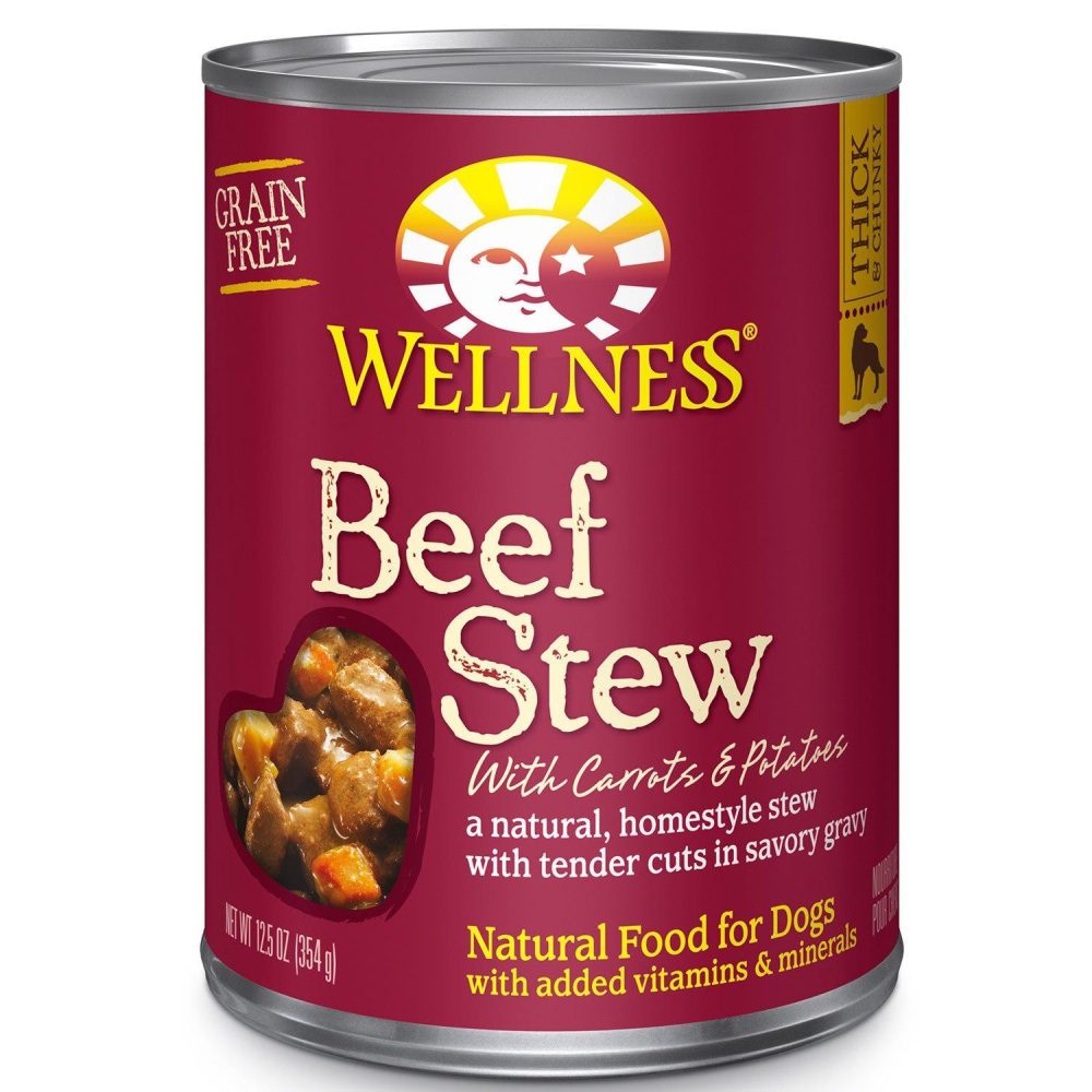 Homestyle Stew- Beef Stew with Carrots & Potatoes Dog Food / 12.5 oz – 12 pk | Wet Food Dog Dog