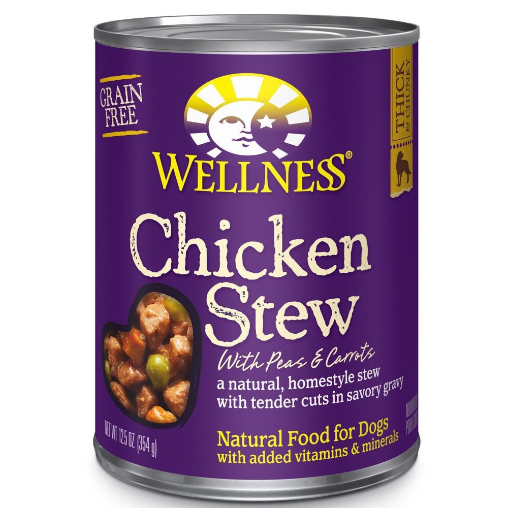 Homestyle Stew – Chicken Stew with Peas & Carrots Dog Food / 12.5 oz – 12 pk | Wet Food Dog Dog