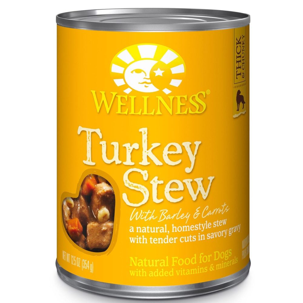 Homestyle Stew – Turkey Stew with Barley & Carrots Dog Food / 12.5 oz – 12 pk | Wet Food Dog Dog