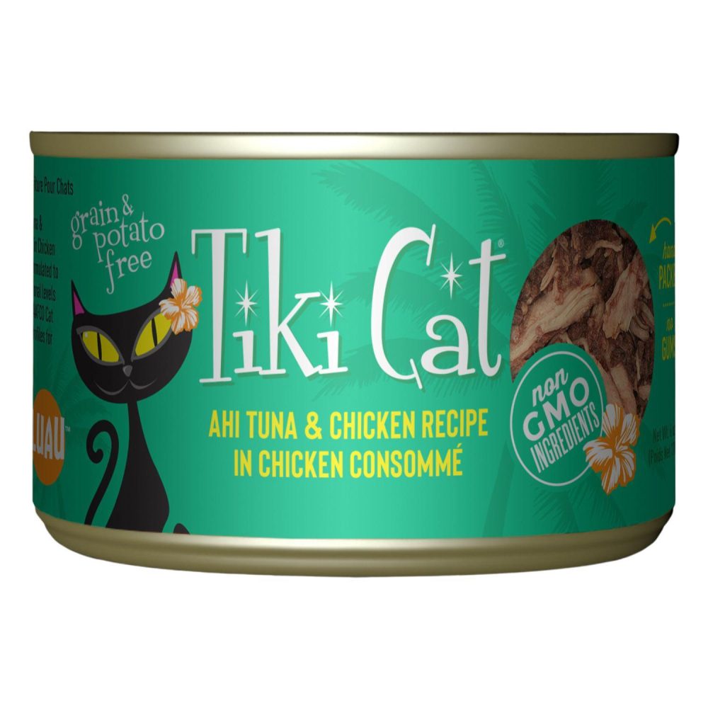 Hookena Luau Ahi Tuna & Chicken Cat Food | Wet Food Cat Cat