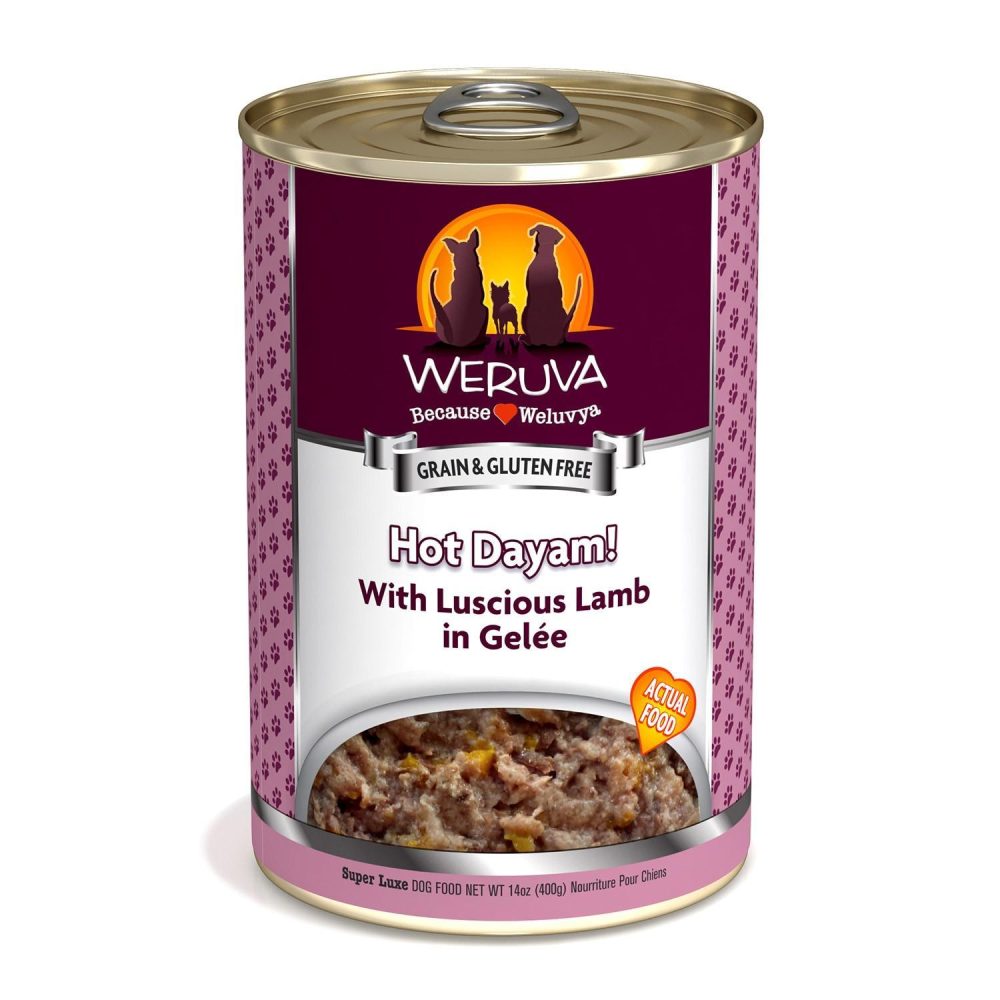 Hot Dayam! with Luscious Lamb Dog Food / 14 oz – 12 pk | Wet Food Dog Dog