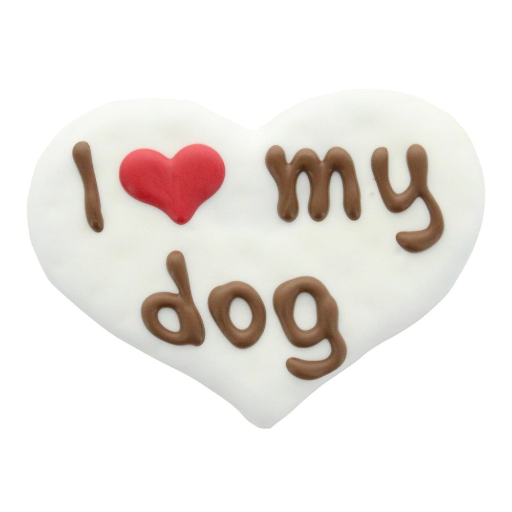 I Love My Dog Heart Cookie | Bakery & Biscuits Bakery & Biscuits Bakery & Biscuits