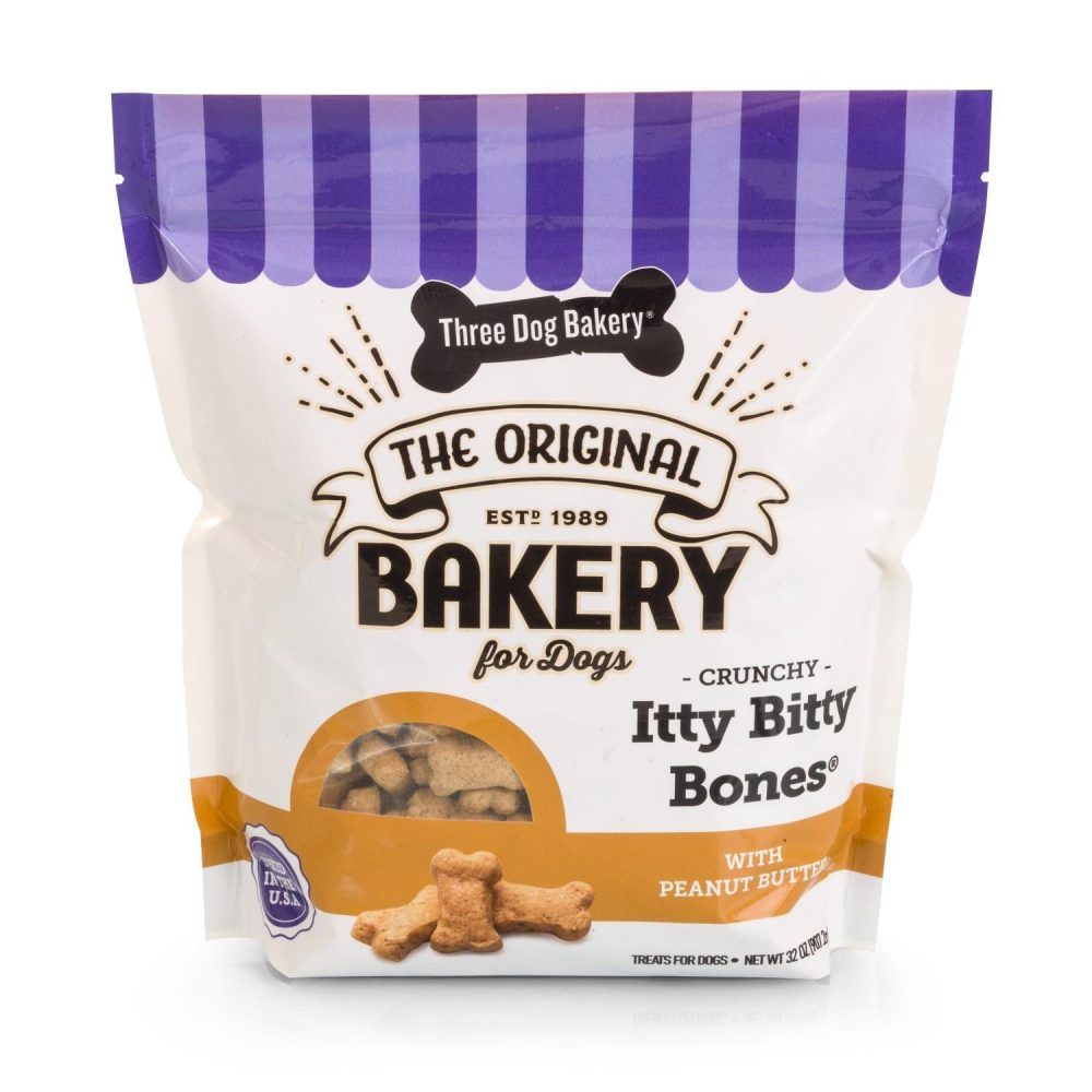 Itty Bitty Bones with Peanut Butter Dog Treats | Bakery & Biscuits Bakery & Biscuits Bakery & Biscuits