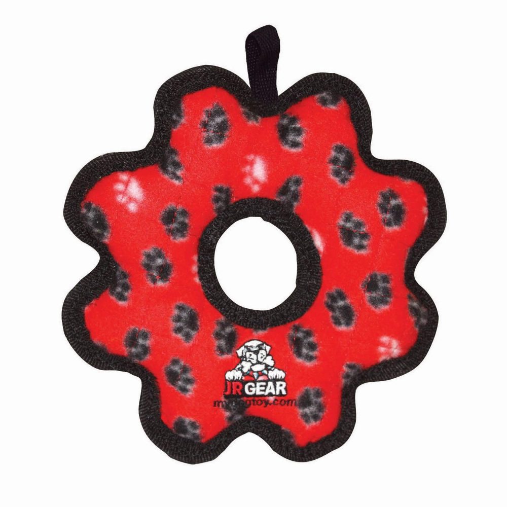 Junior Gear Ring Red Paw Print | Toys Dog Dog