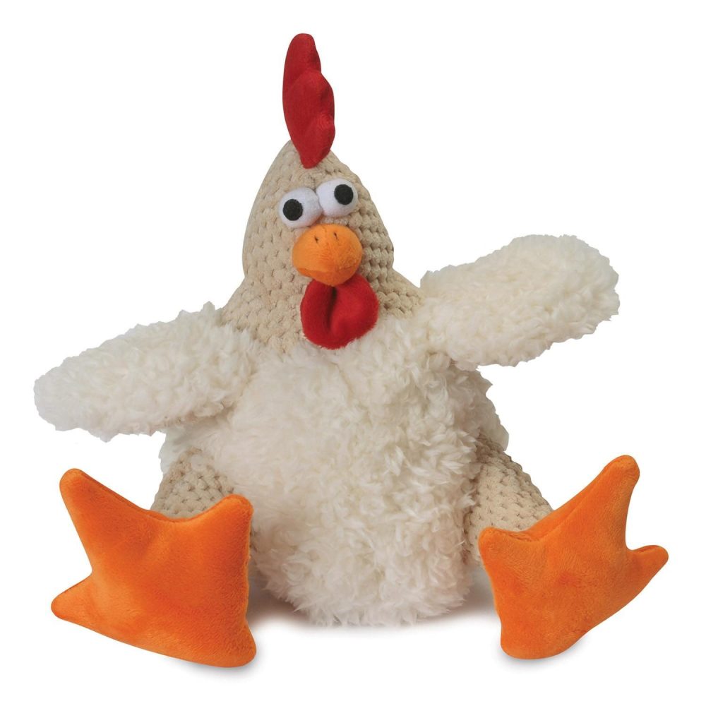 Just For Me White Rooster Dog Toy | Toys Dog Dog