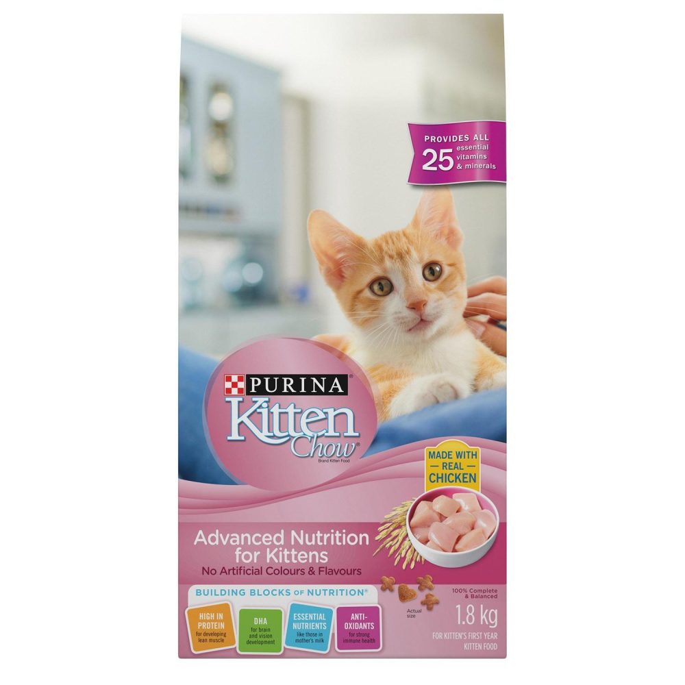 Kitten Chow with Real Chicken Kitten Cat Food | Dry Food Cat Cat