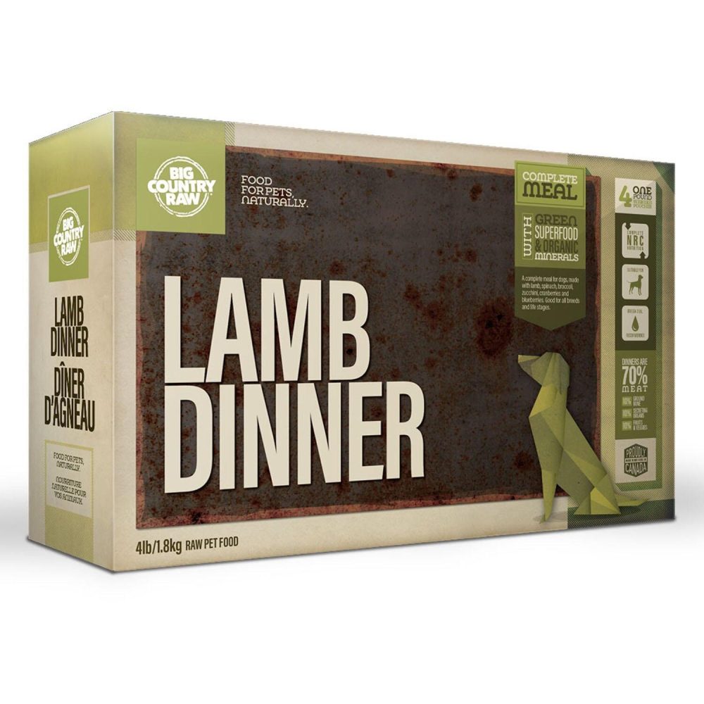 Lamb Dinner Carton Dog Food | Raw Food Dog Dog