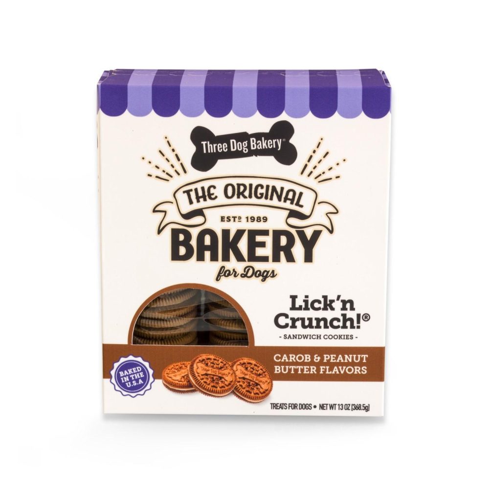 Lick’n Crunch! Carob & Peanut Butter Flavours Dog Treats | Bakery & Biscuits Bakery & Biscuits Bakery & Biscuits