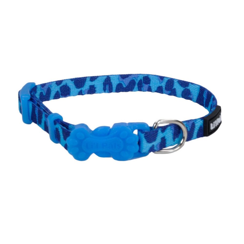 Li’l Pals Blue Leopard Collar | Collars, Leashes & Harnesses Collars, Leashes & Harnesses Collars, Leashes & Harnesses