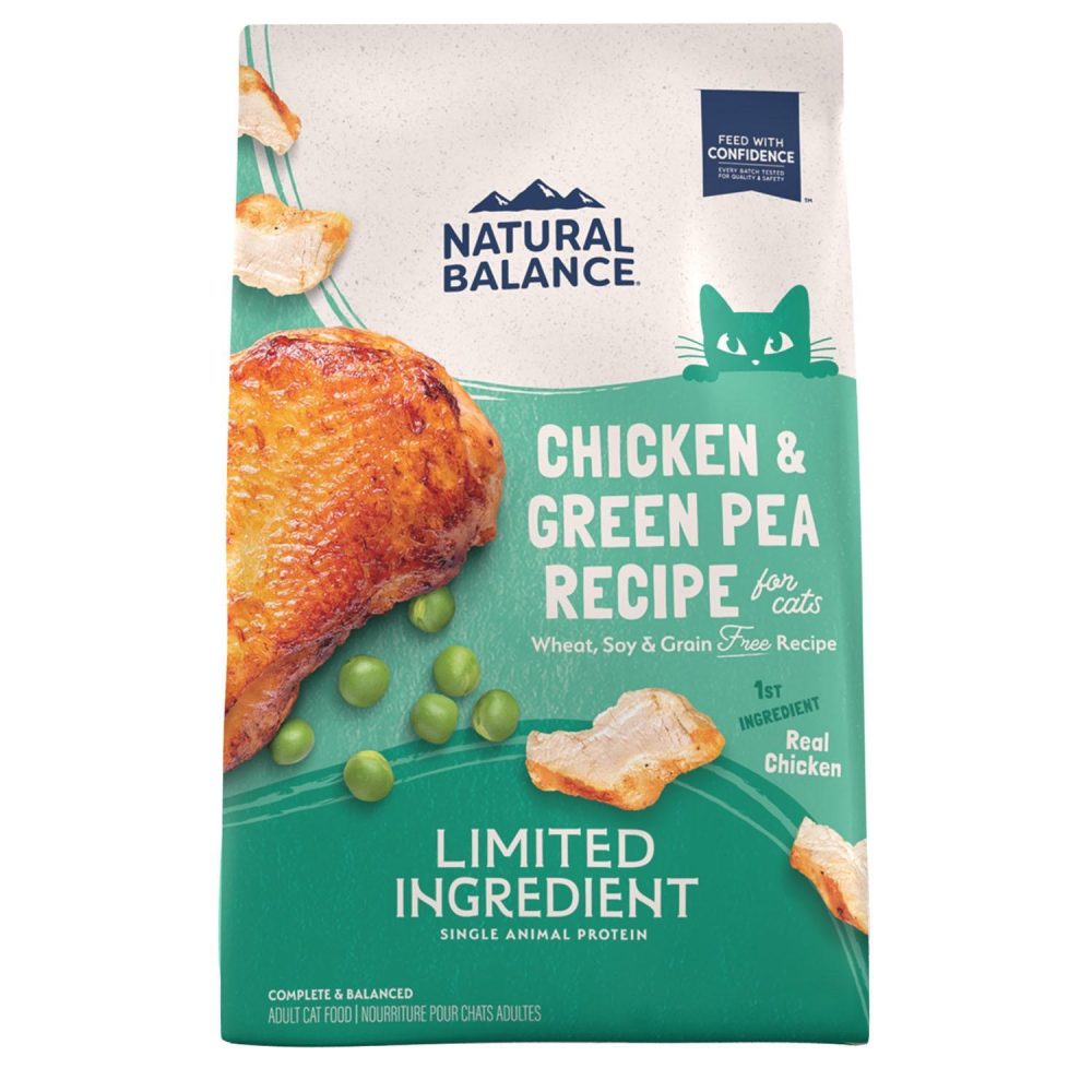 Limited Ingredient Grain Free Chicken & Green Pea Adult Cat Food | Dry Food Cat Cat