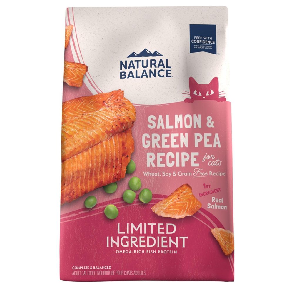 Limited Ingredient Grain Free Salmon & Green Pea Adult Cat Food | Dry Food Cat Cat