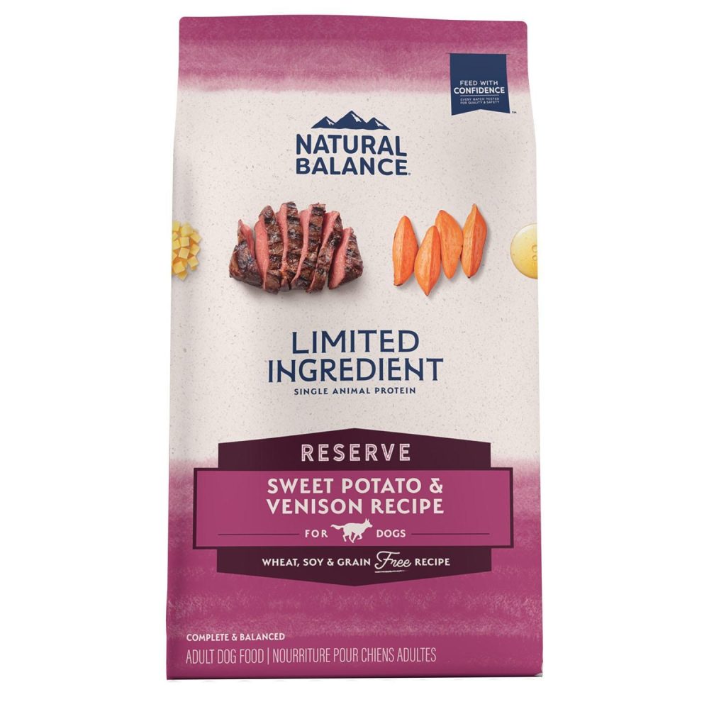 Limited Ingredient Reserve Sweet Potato & Venison Recipe Adult Dog Food | Dry Food Dog Dog