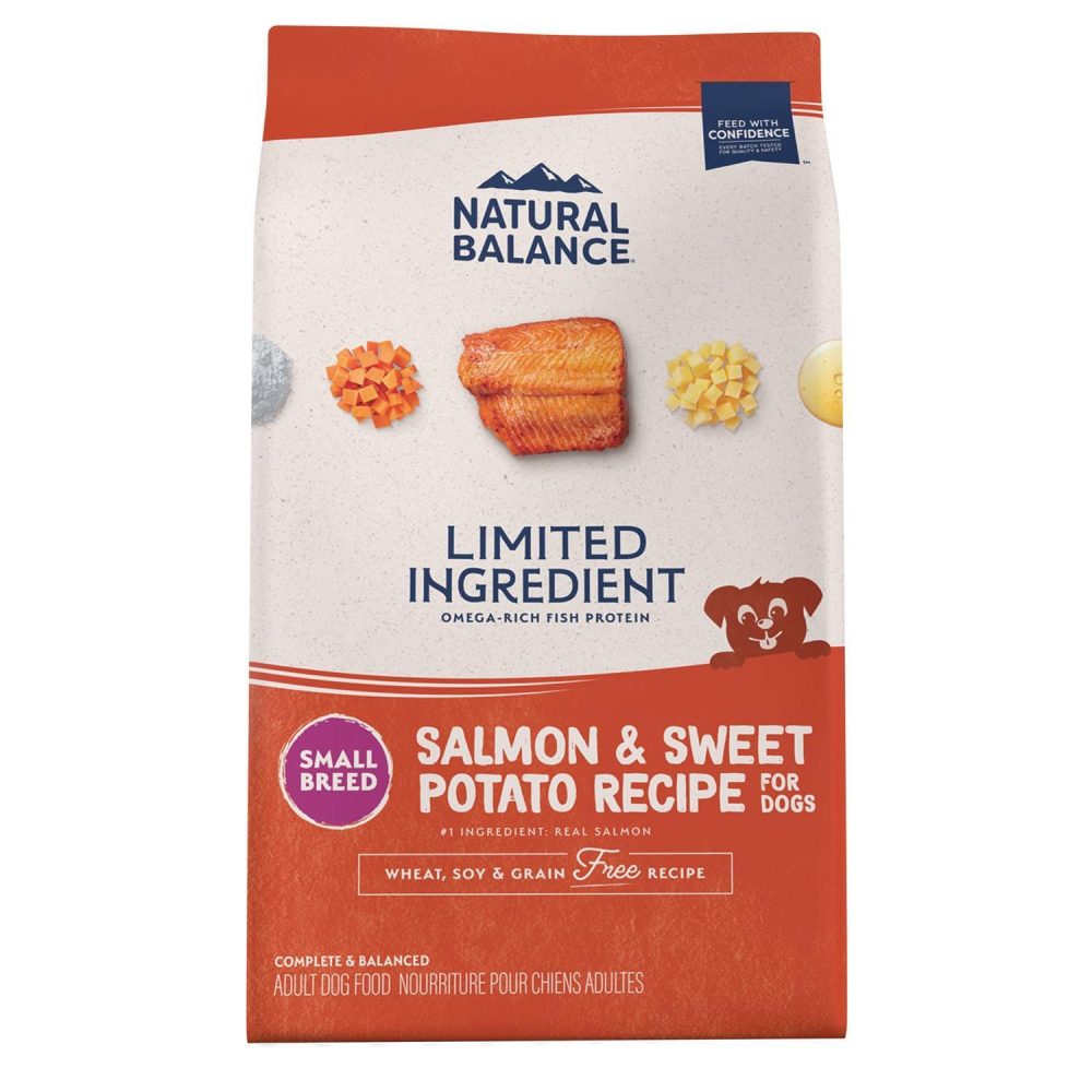 Limited Ingredient Small Breed Bites Salmon & Sweet Potato Recipe Adult Dog Food | Dry Food Dog Dog