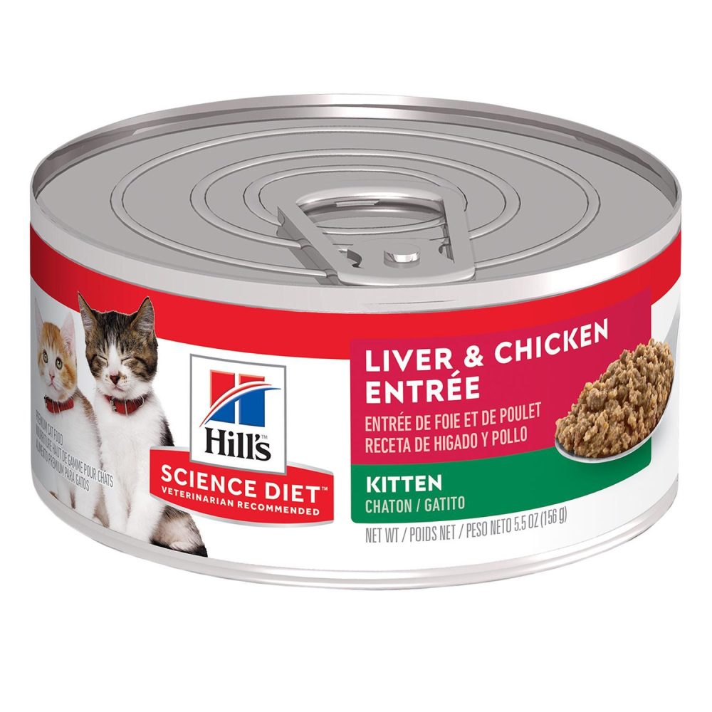 Liver & Chicken Entree Kitten Cat Food | Wet Food Cat Cat