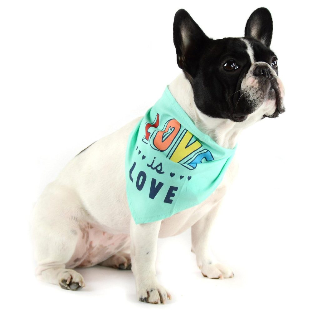 Love is Love Bandana Green | Clothing & Accessories Clothing & Accessories Clothing & Accessories