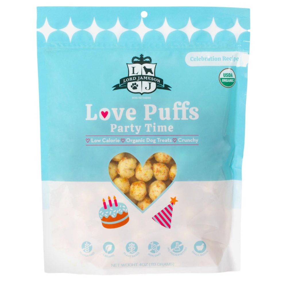 Love Puffs Party Time Dog Treats | Training Treats Dog Dog