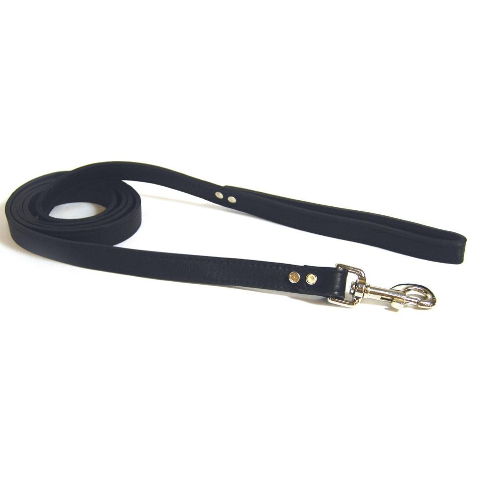 Luxe Leashes 1/2in Black | Collars, Leashes & Harnesses Collars, Leashes & Harnesses Collars, Leashes & Harnesses