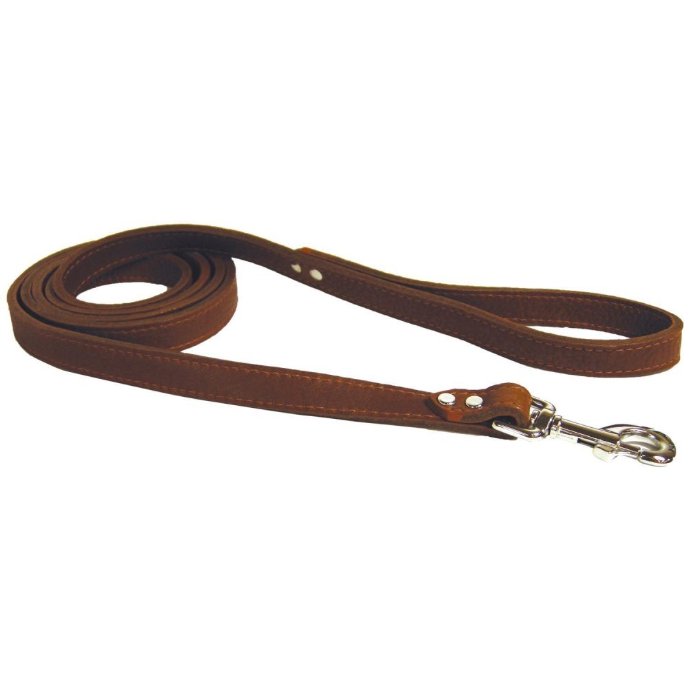 Luxe Leashes 3/4in Brown | Collars, Leashes & Harnesses Collars, Leashes & Harnesses Collars, Leashes & Harnesses