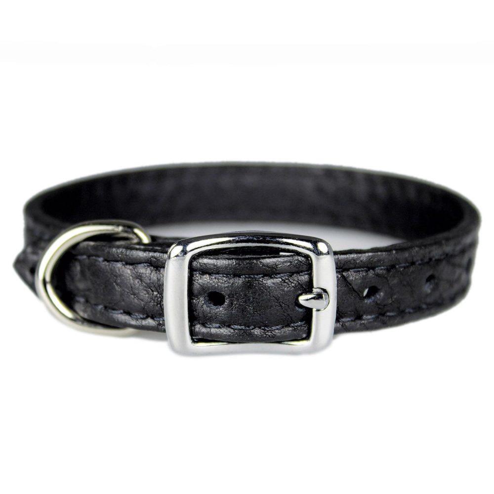 Luxe Leather Collar Black | Collars, Leashes & Harnesses Collars, Leashes & Harnesses Collars, Leashes & Harnesses