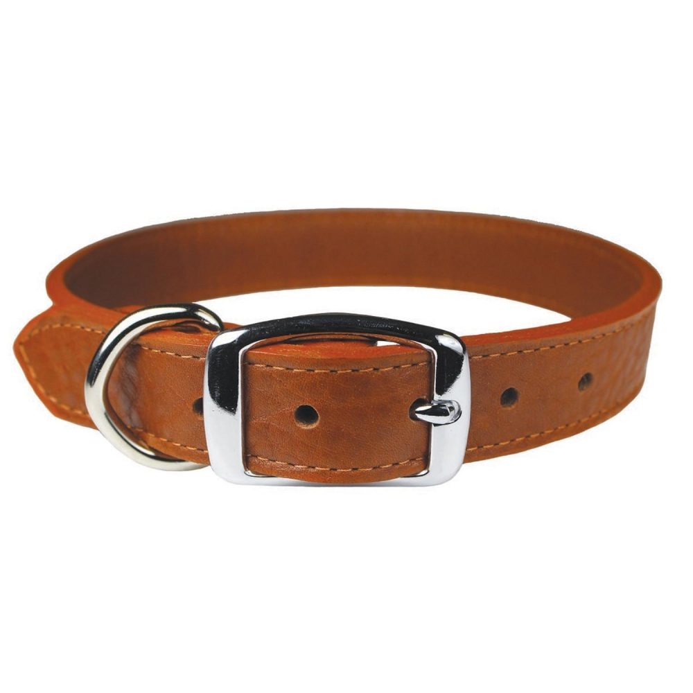 Luxe Leather Collar Brown | Collars, Leashes & Harnesses Collars, Leashes & Harnesses Collars, Leashes & Harnesses