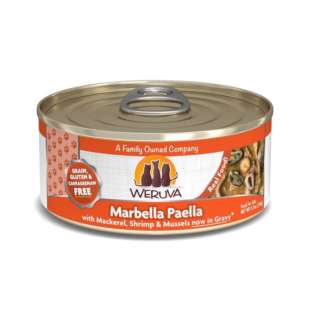 Marbella Paella with Mackerel, Shrimp & Mussels Cat Food | Wet Food Cat Cat