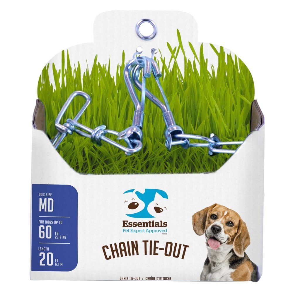 Medium Dog Tie-Out Twist Chain | Collars, Leashes & Harnesses Collars, Leashes & Harnesses Collars, Leashes & Harnesses