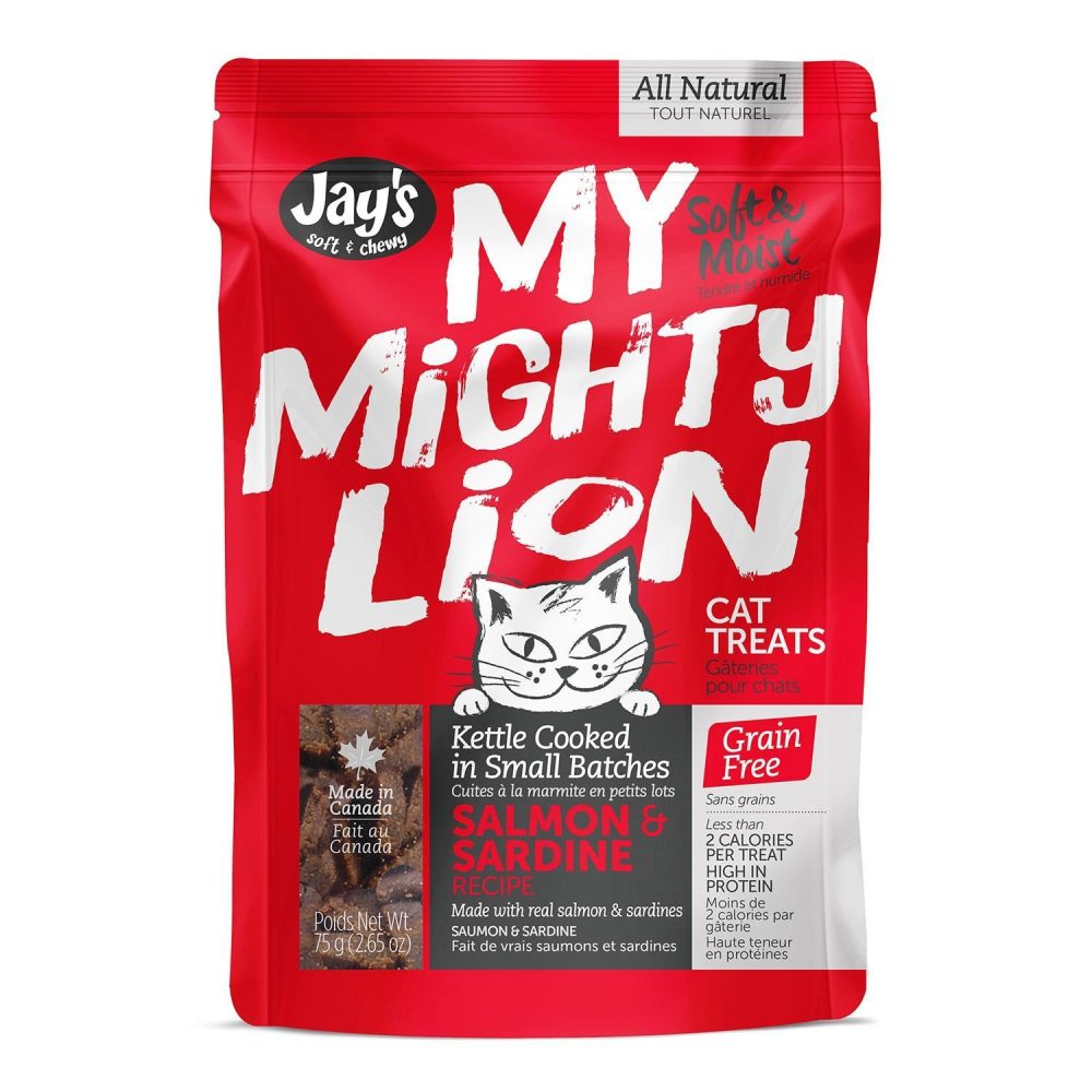 My Mighty Lion Salmon & Sardine Recipe | Treats Cat Cat