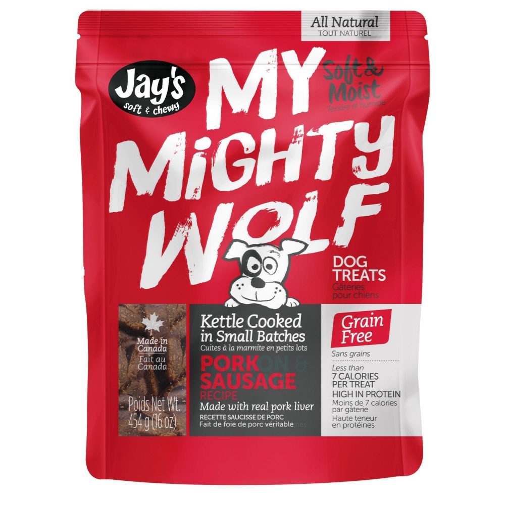 My Mighty Wolf Pork Sausage Recipe | Soft & Chewy Treats Dog Dog