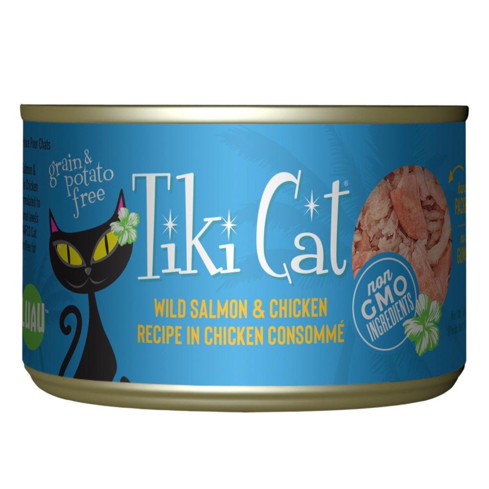 Napili Luau Wild Salmon & Chicken Cat Food | Wet Food Cat Cat