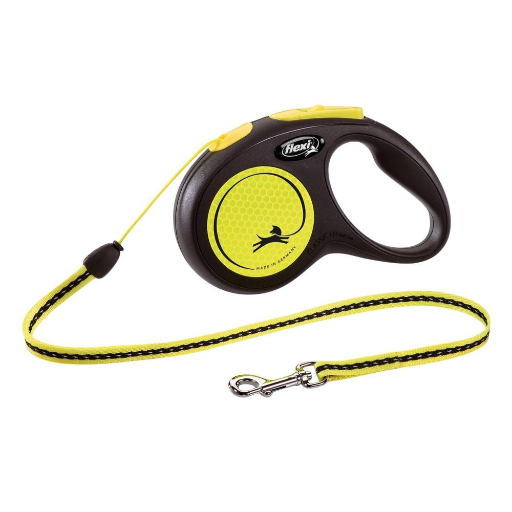 Neon Cord Leash 16ft Yellow | Collars, Leashes & Harnesses Collars, Leashes & Harnesses Collars, Leashes & Harnesses