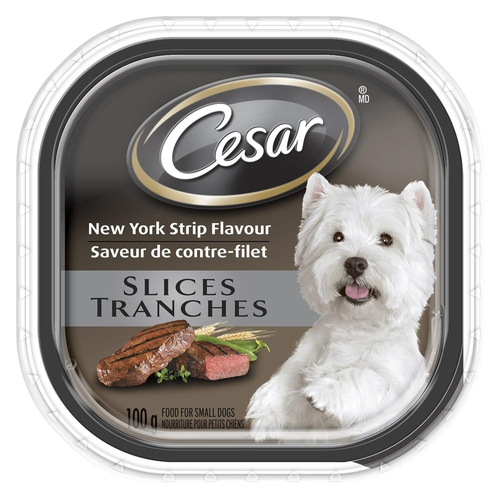 New York Strip Flavour Slices Dog Food / 3.5 oz – 24 pk | Wet Food Dog Dog