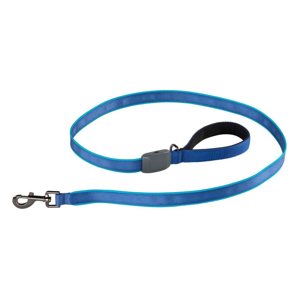 NiteDog Rechargeable LED Blue Dog Leash | Collars, Leashes & Harnesses Collars, Leashes & Harnesses Collars, Leashes & Harnesses