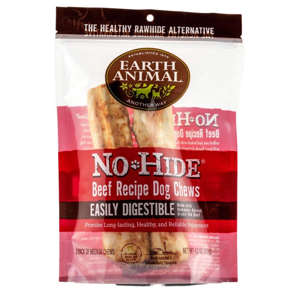 No-Hide Grass-Fed Beef Natural Rawhide Alternative Dog Chews 2 Pack | Bones & Chews Bones & Chews Bones & Chews