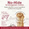 No-Hide Grass-Fed Beef Natural Rawhide Alternative Dog Chews 2 Pack | Bones & Chews Bones & Chews Bones & Chews