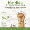 No-Hide Humanely-Raised Pork Natural Rawhide Alternative Dog Chews 2 Pack | Bones & Chews Bones & Chews Bones & Chews