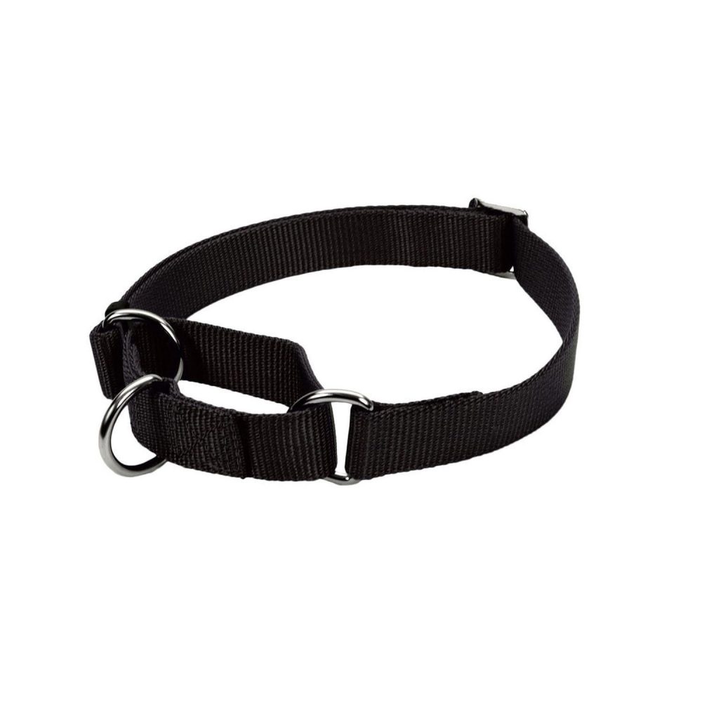 No! Slip Martingale Adjustable Collar Black | Training & Behaviour Collars, Leashes & Harnesses Collars, Leashes & Harnesses