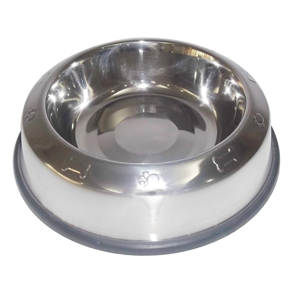 Non Skid Stainless Steel Dog Bowl | Bowls & Feeding Bowls & Feeding Bowls & Feeding