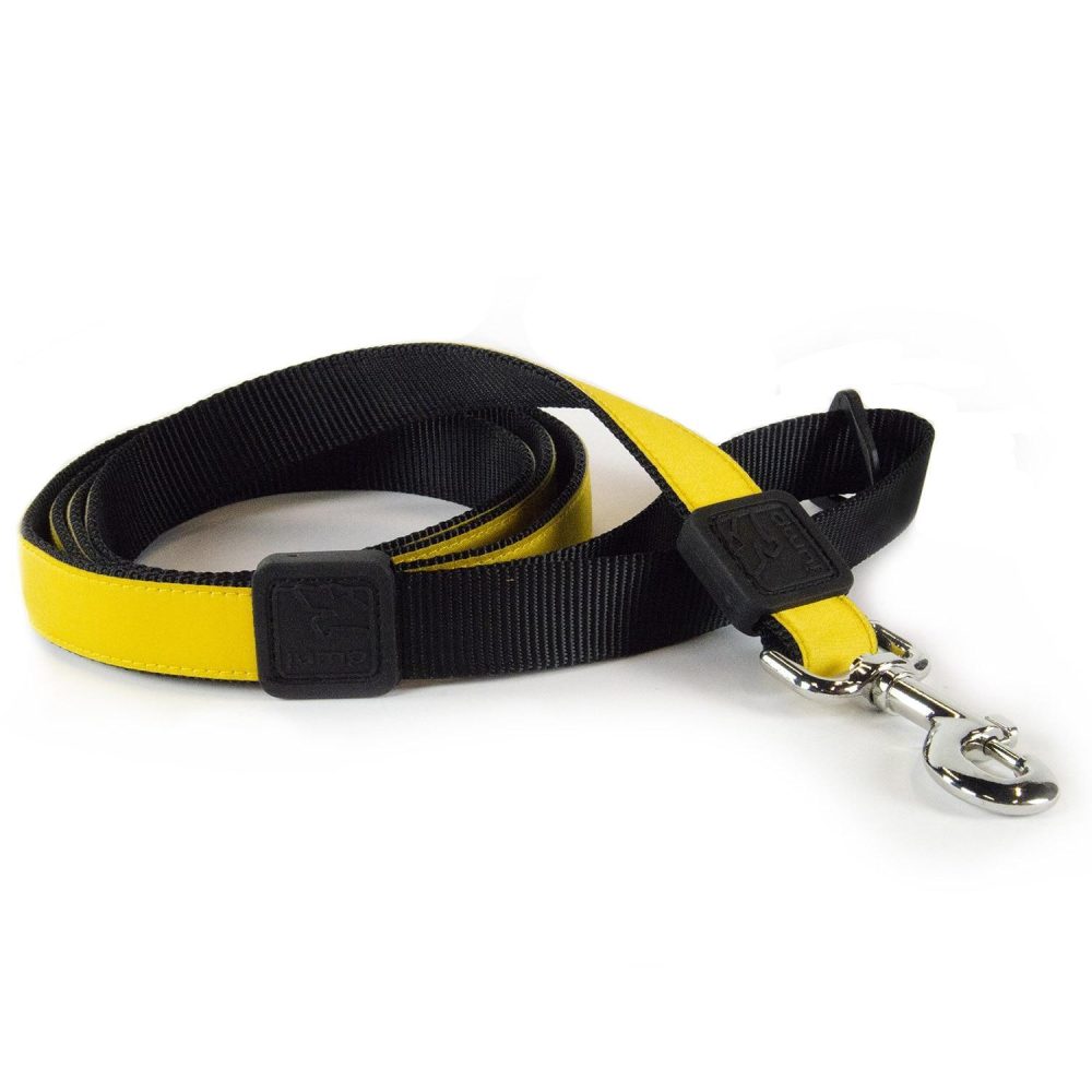 Nylon 1in Yellow Dog Leash | Collars, Leashes & Harnesses Collars, Leashes & Harnesses Collars, Leashes & Harnesses