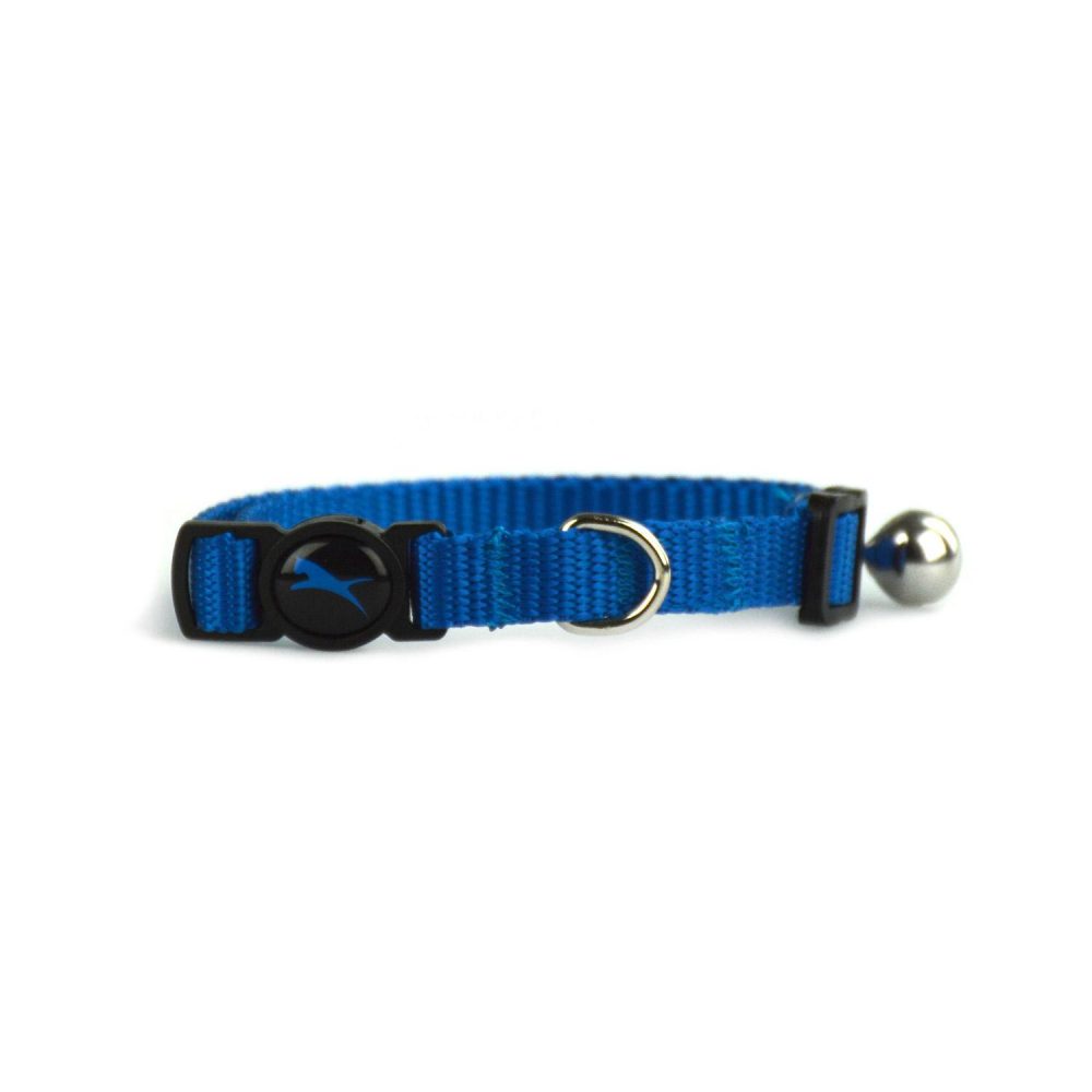 Nylon Adjustable Breakaway Blue Cat Collar | Collars, Leashes & Harnesses Cat Cat