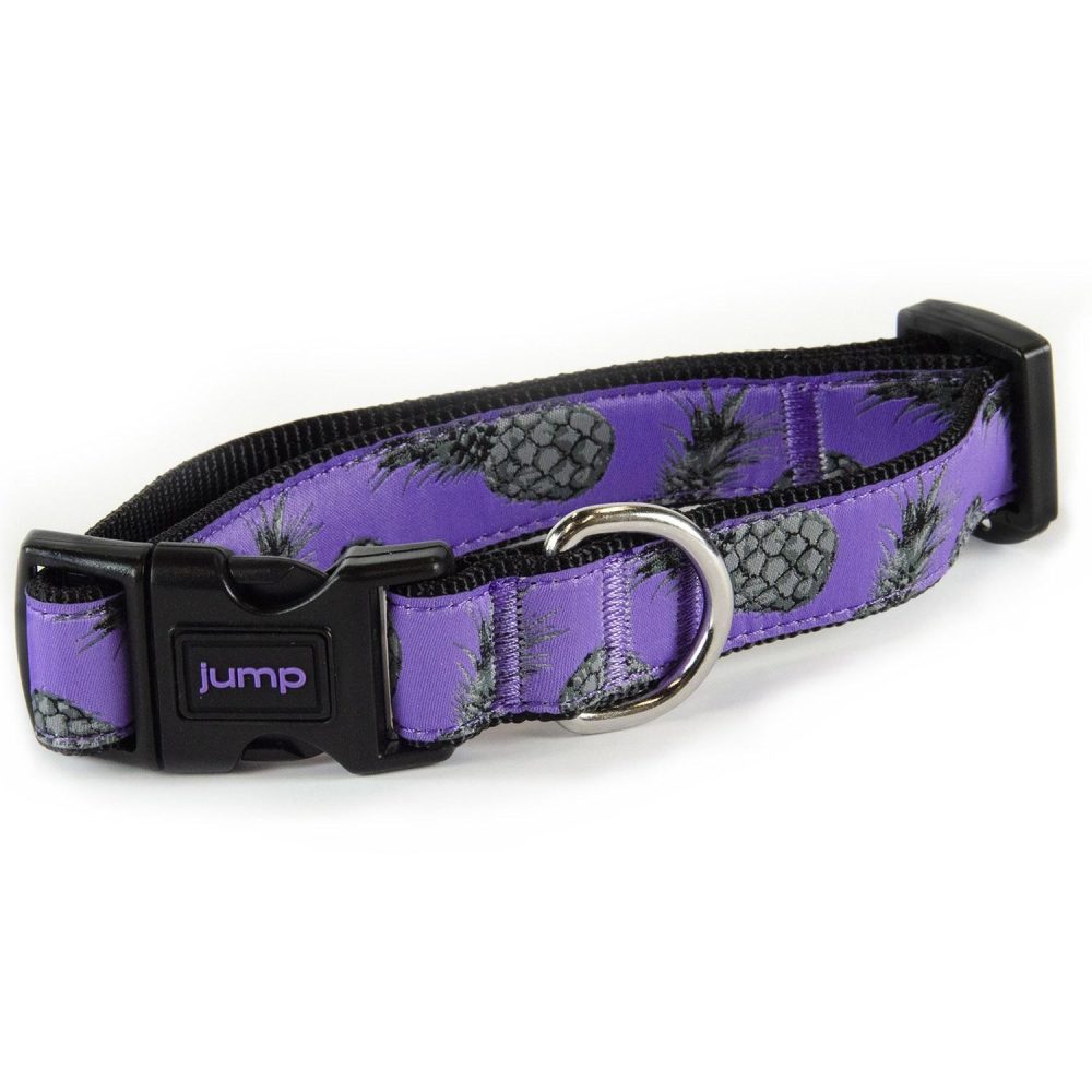 Nylon Adjustable Purple Pineapple Dog Collar | Collars, Leashes & Harnesses Collars, Leashes & Harnesses Collars, Leashes & Harnesses