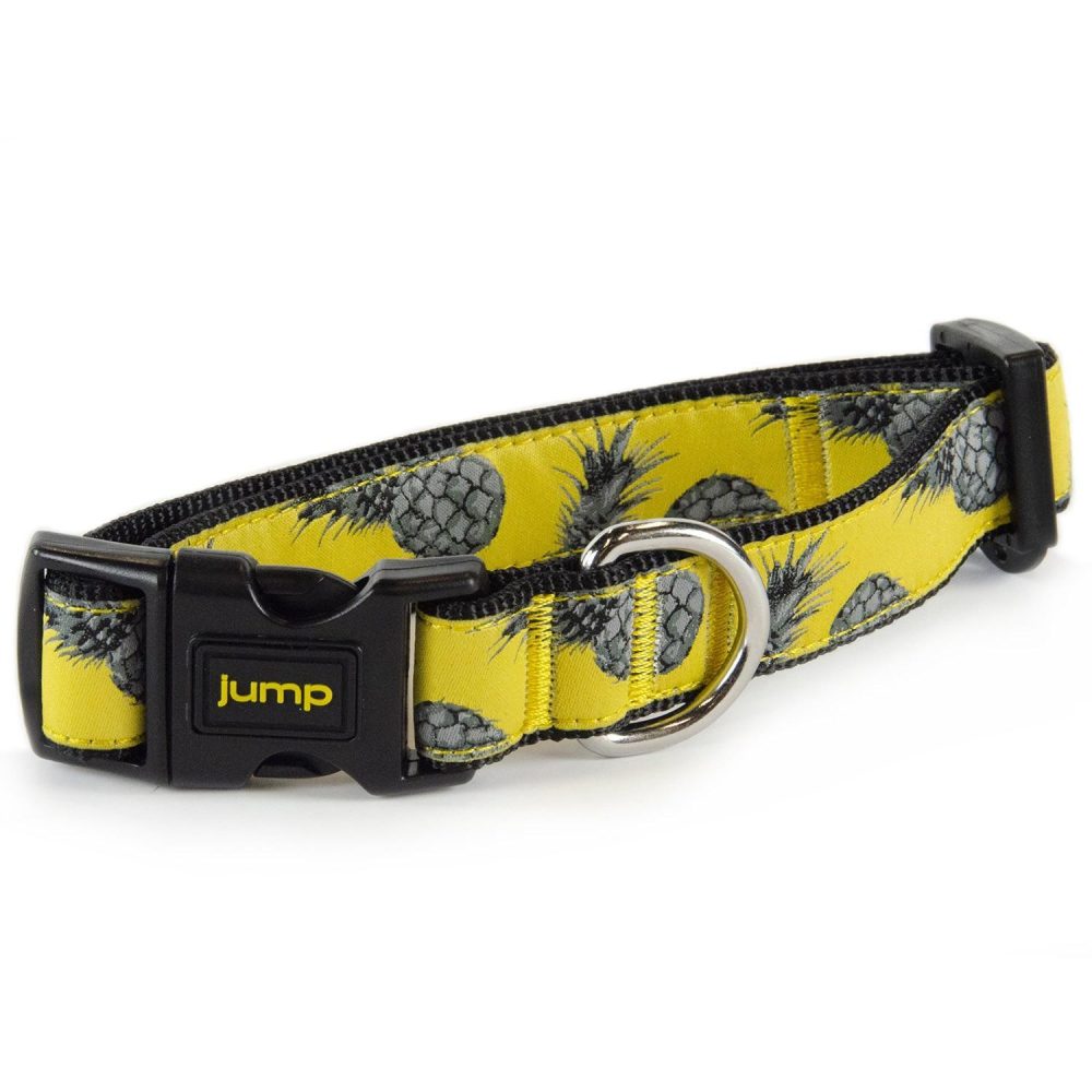 Nylon Adjustable Yellow Pineapple Dog Collar | Collars, Leashes & Harnesses Collars, Leashes & Harnesses Collars, Leashes & Harnesses