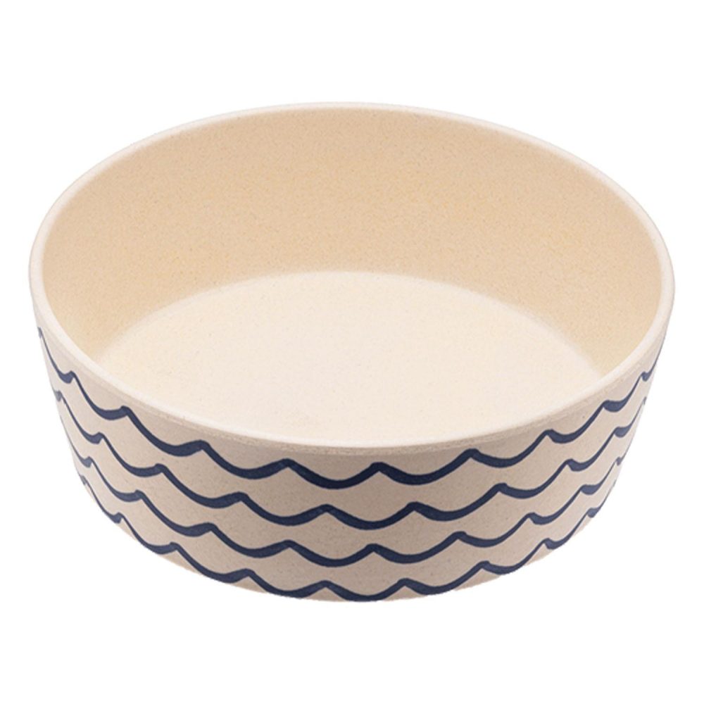 Ocean Waves Printed Feeding & Water Bowl | Bowls & Feeding Bowls & Feeding Bowls & Feeding