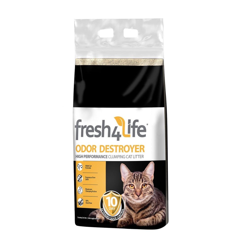 Odor Destroyer High Performance Clumping Cat Litter | Litter Cat Cat