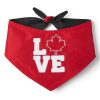 Oh Canada Love Dog Bandana | Clothing & Accessories Clothing & Accessories Clothing & Accessories