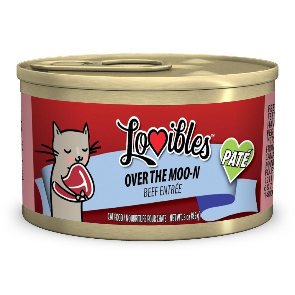 Over the Moo-n Beef Entree Pate / 3 oz – 24 pk | Wet Food Cat Cat