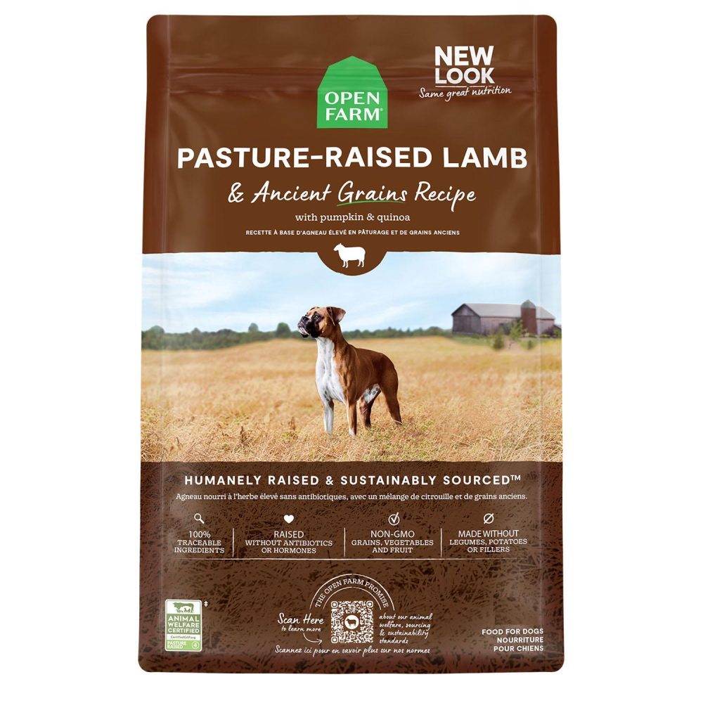 Pastured-Raised Lamb & Ancient Grains Recipe Adult Dog Food | Dry Food Dog Dog