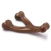 Peanut Butter Wishbone Dog Chew Toy | Toys Dog Dog