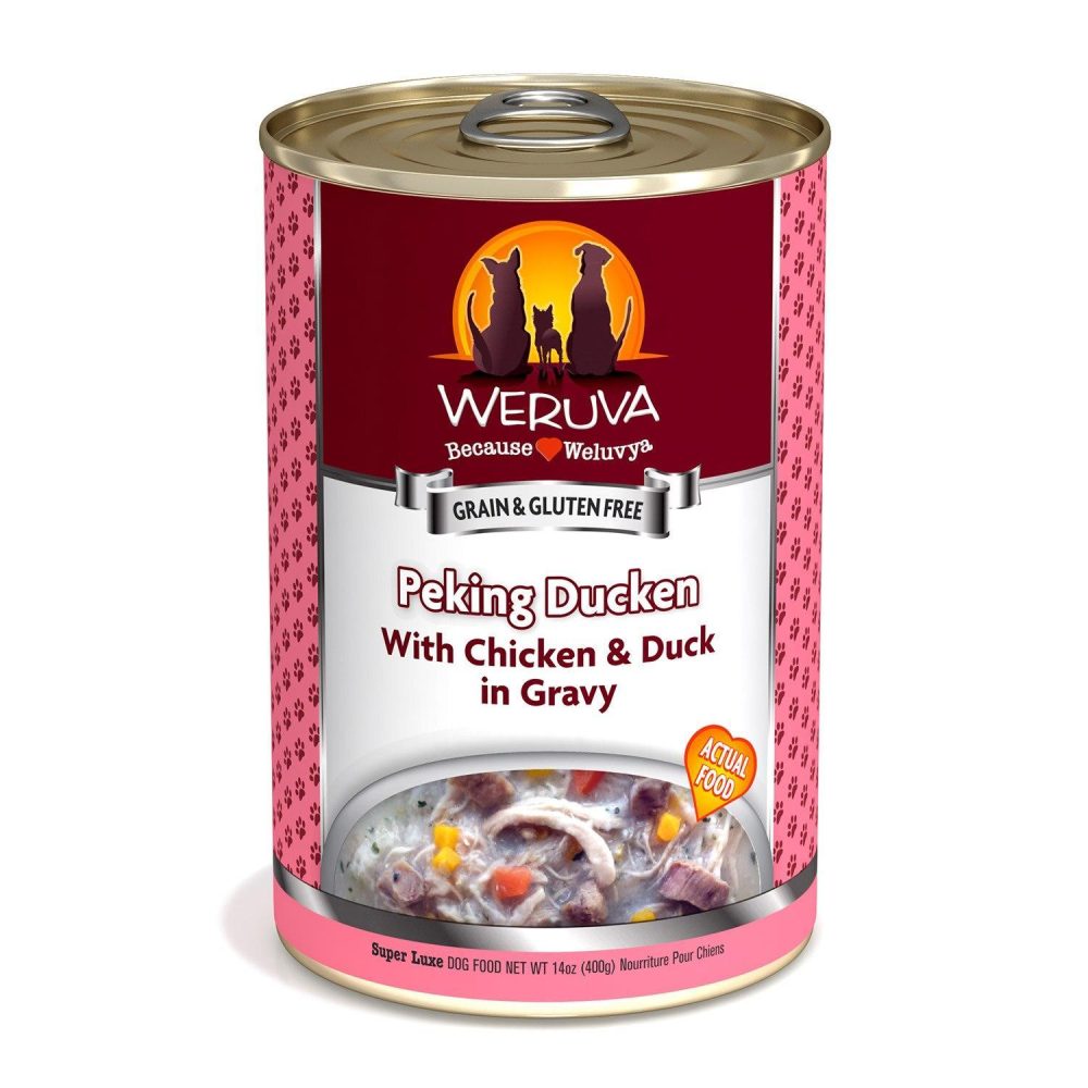 Peking Ducken with Chicken & Duck Dog Food / 14 oz – 12 pk | Wet Food Dog Dog