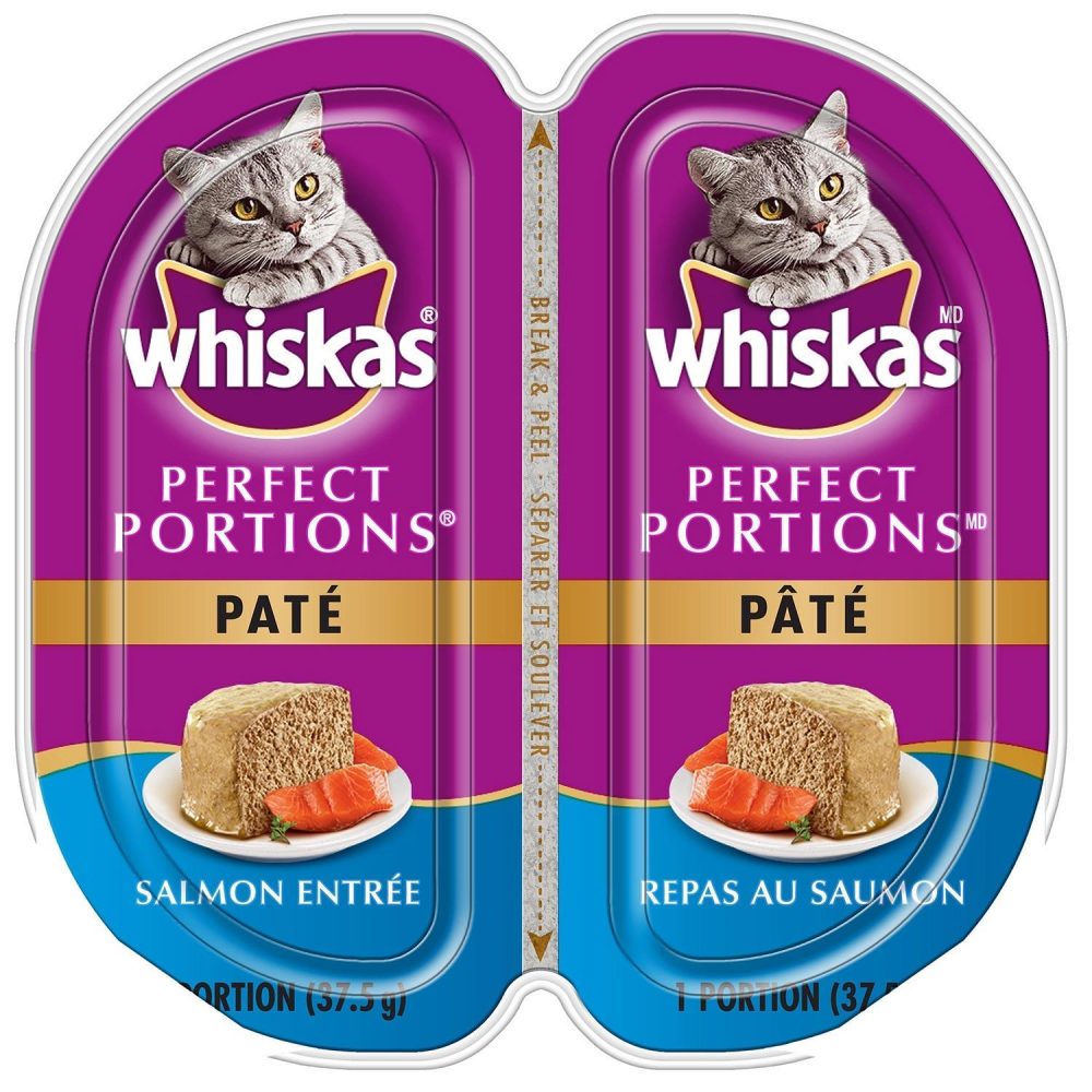 Perfect Portions Pate Salmon Entree / 2.65 oz – 24 pk | Wet Food Cat Cat